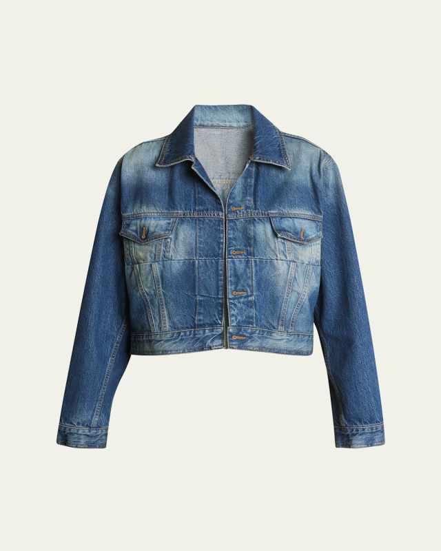 Cropped Denim Jacket